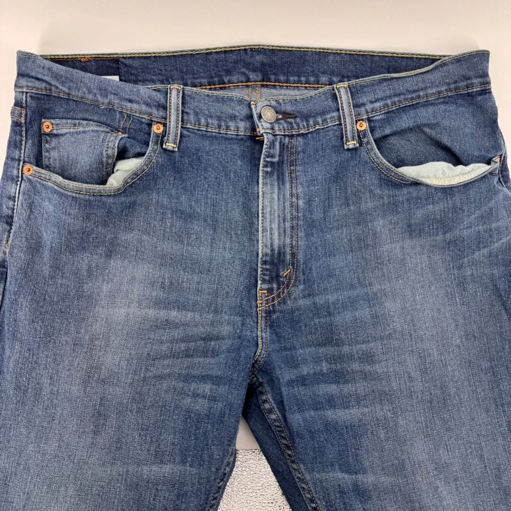 Levi's 559 Relaxed Straight‎ Leg Jeans Mens W36 L32 Medium Wash Denim